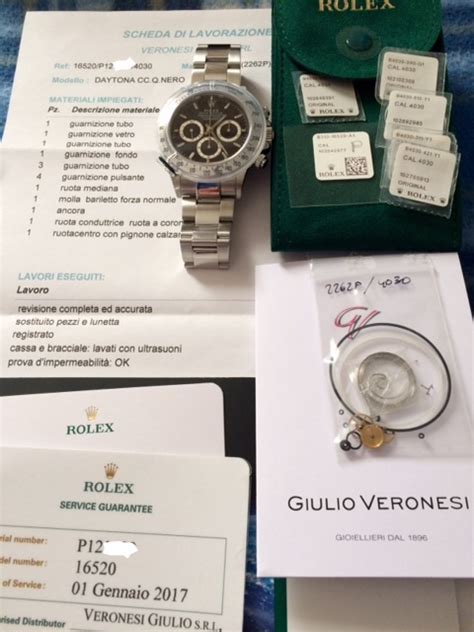 costo riparazione corona rolex